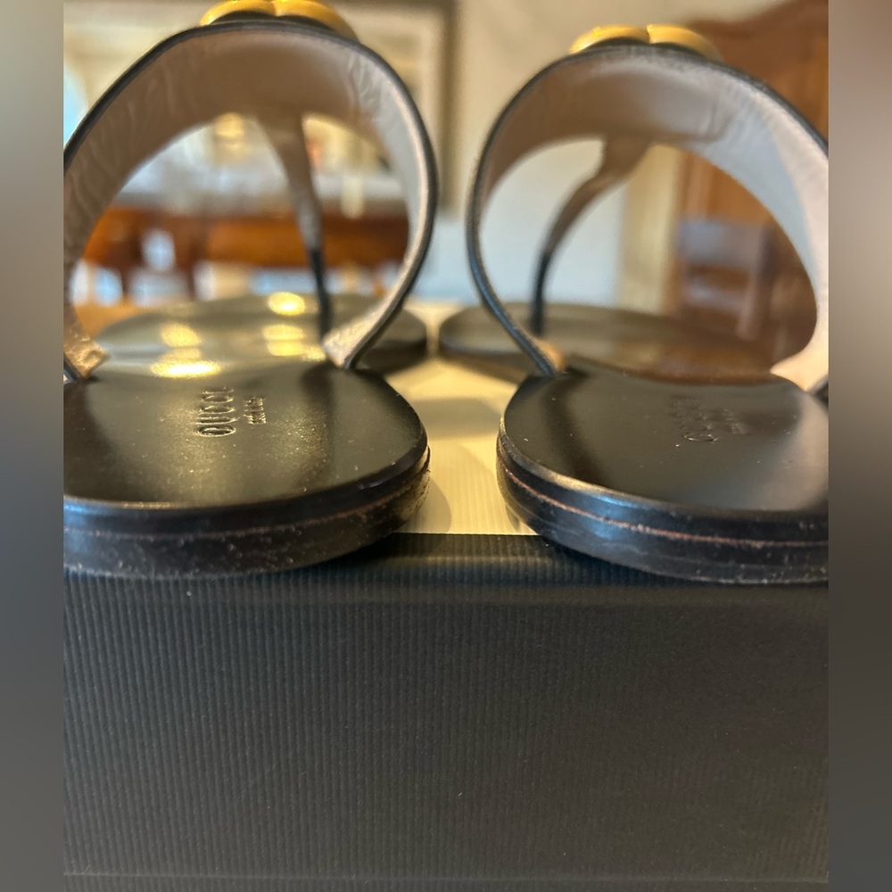 GUCCI GG MARMONT THONG SANDAL - Picture 11 of 16